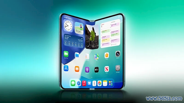 苹果首款折叠屏手机!iPhone Fold/Ultra机模亮相:纯白配色